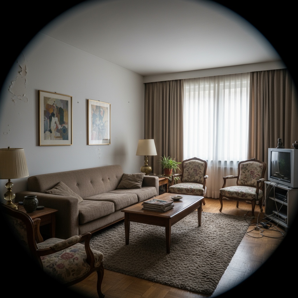 Гостиная до ремонта